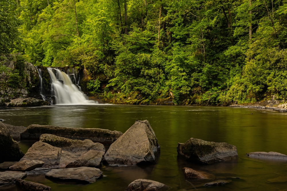 Abrams Falls in the Smoky Mountains