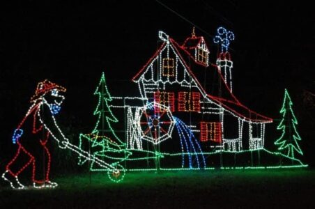 christmas lights in pigeon forge tn