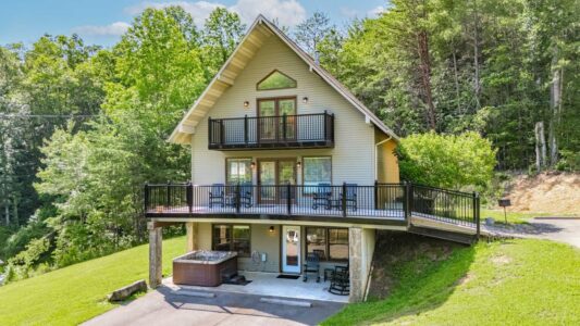 large cabin rentals smoky mountains