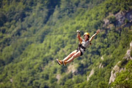 ziplines in gatlinburg and pigeon forge