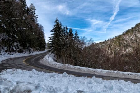 smoky mountains winter