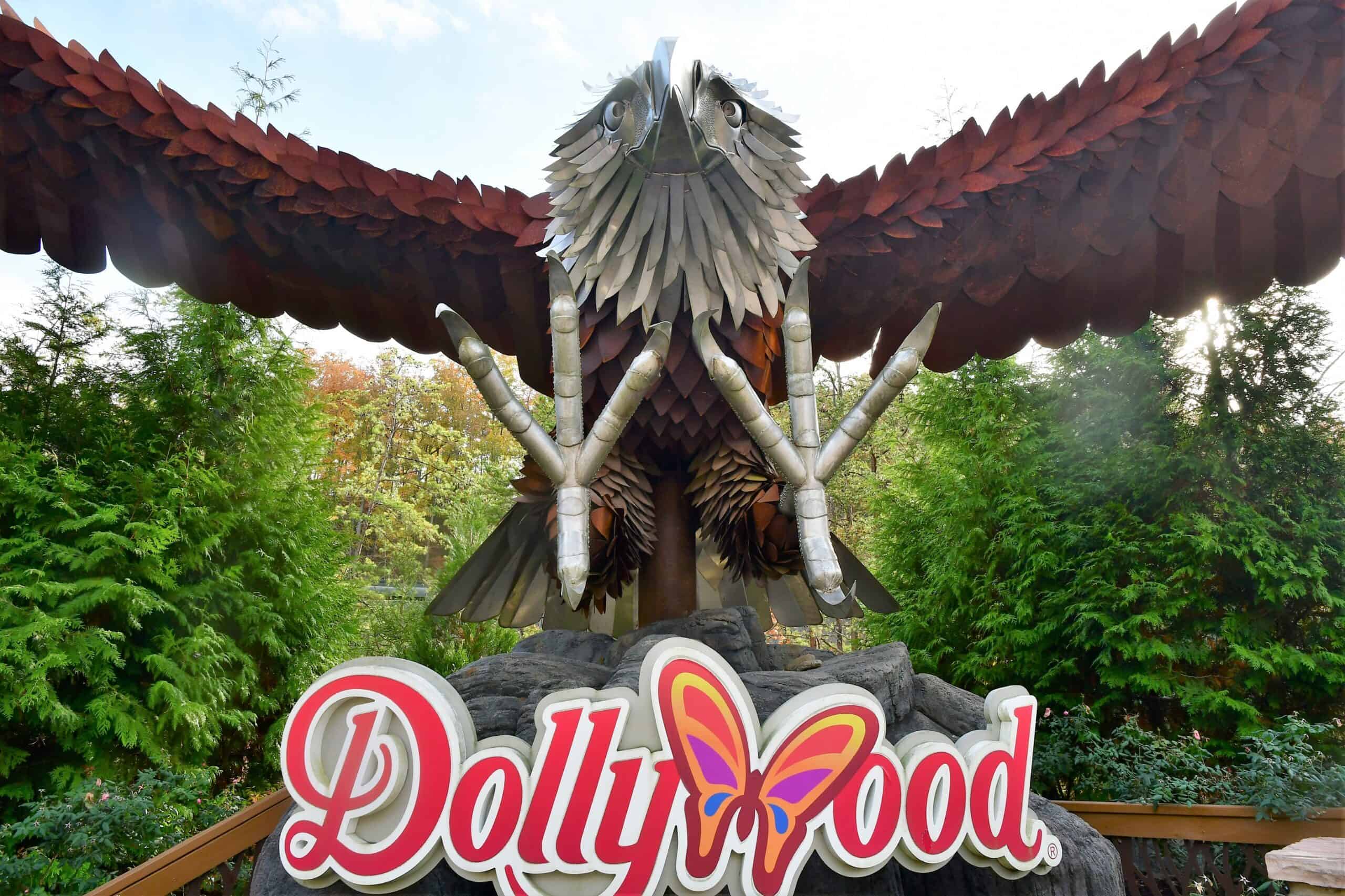 wild eagle roller coaster at dollywood tn
